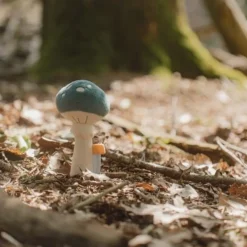 Little Dutch Rammelaar Paddenstoel - Blauw - Forest Friends
