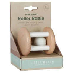 Little Dutch Rammelaar roller - Beige - Baby Bunny