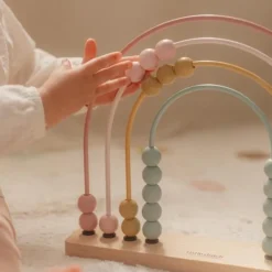 Little Dutch Regenboog telraam - Roze - Fairy Garden