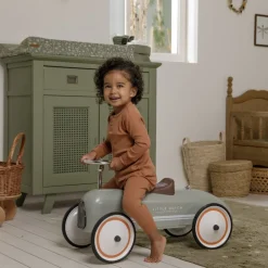 Little Dutch Retro Loopauto - Olive