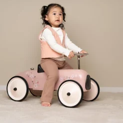 Little Dutch Retro loopauto - Roze - Essentials