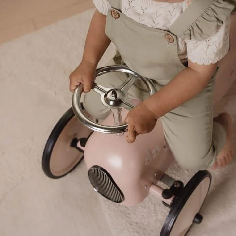 Little Dutch Retro loopauto - Roze - Essentials