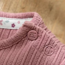 Little Dutch Rib Shirt lange mouw - Roze - Fairy Garden