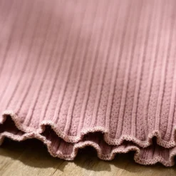 Little Dutch Rib Shirt lange mouw - Roze - Fairy Garden