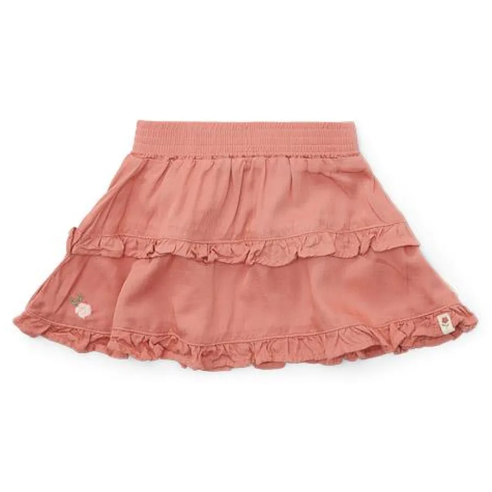 Little Dutch Rok met ruches - Roze - Little Farm
