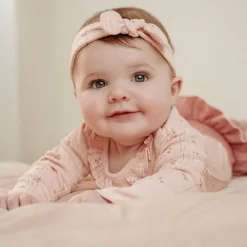 Little Dutch Romper lange mouw - Roze - Fairy Garden - Fairy Flowers