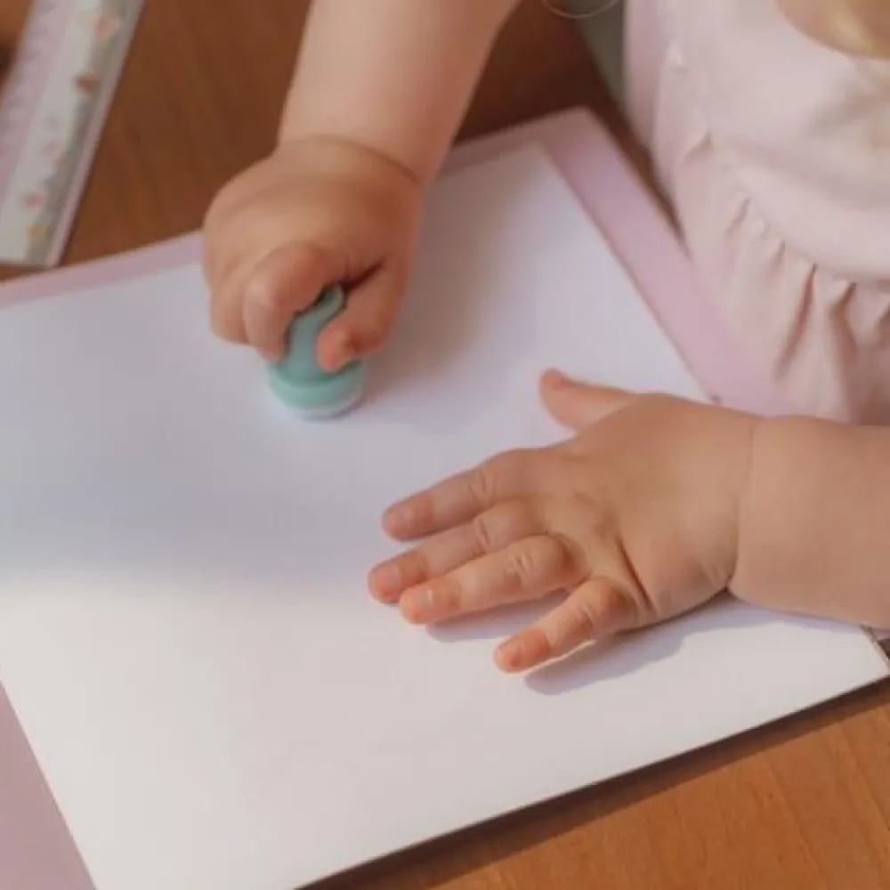 Little Dutch Self Inking Stamps - Roze - Fairy Garden