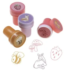 Little Dutch Self Inking Stamps - Roze - Fairy Garden
