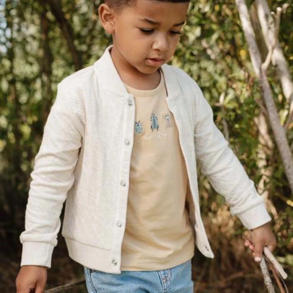 Little Dutch Shirt korte mouw - Bruin - Forest Friends