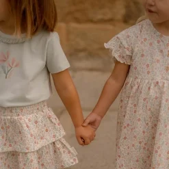 Little Dutch Shirt korte mouw - Groen - Fairy Garden