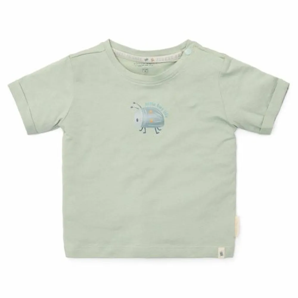 Little Dutch Shirt korte mouw - Groen - Forest Friends