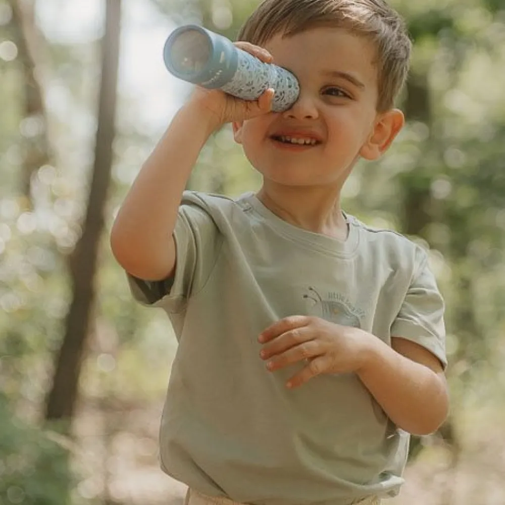 Little Dutch Shirt korte mouw - Groen - Forest Friends