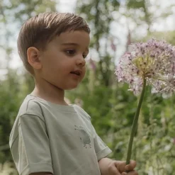 Little Dutch Shirt korte mouw - Groen - Forest Friends