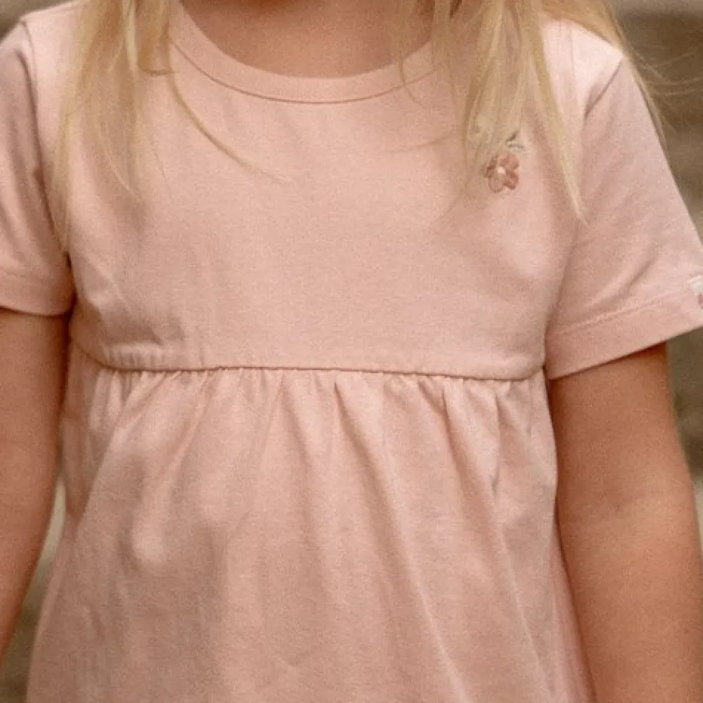 Little Dutch Shirt korte mouw - Lichtroze - Fairy Garden