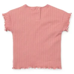 Little Dutch Shirt korte mouw - Roze - Fairy Garden
