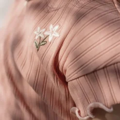 Little Dutch Shirt korte mouw - Roze - Fairy Garden