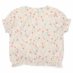 Little Dutch Shirt korte mouw - Wit - Fairy Garden