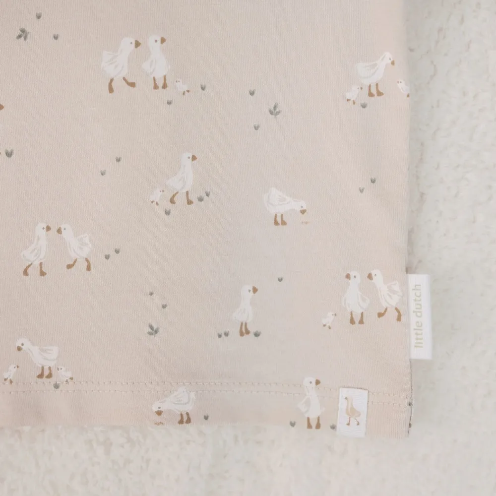 Little Dutch Shirt lange mouw - Beige - Newborn Naturals - Little Goose