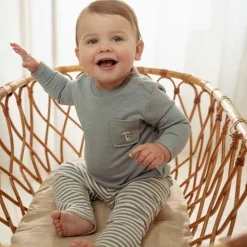 Little Dutch Shirt lange mouw - Blauw - Forest Friends