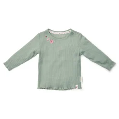 Little Dutch Shirt lange mouw - Groen - Fairy Garden