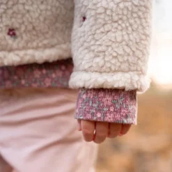 Little Dutch Shirt lange mouw - Roze - Fairy Garden - Bloemen