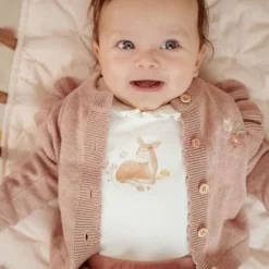 Little Dutch Shirt lange mouw - Ruches - Wit - Fairy Garden