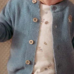 Little Dutch Shirt lange mouw - Zand - Forest Friends - All over print