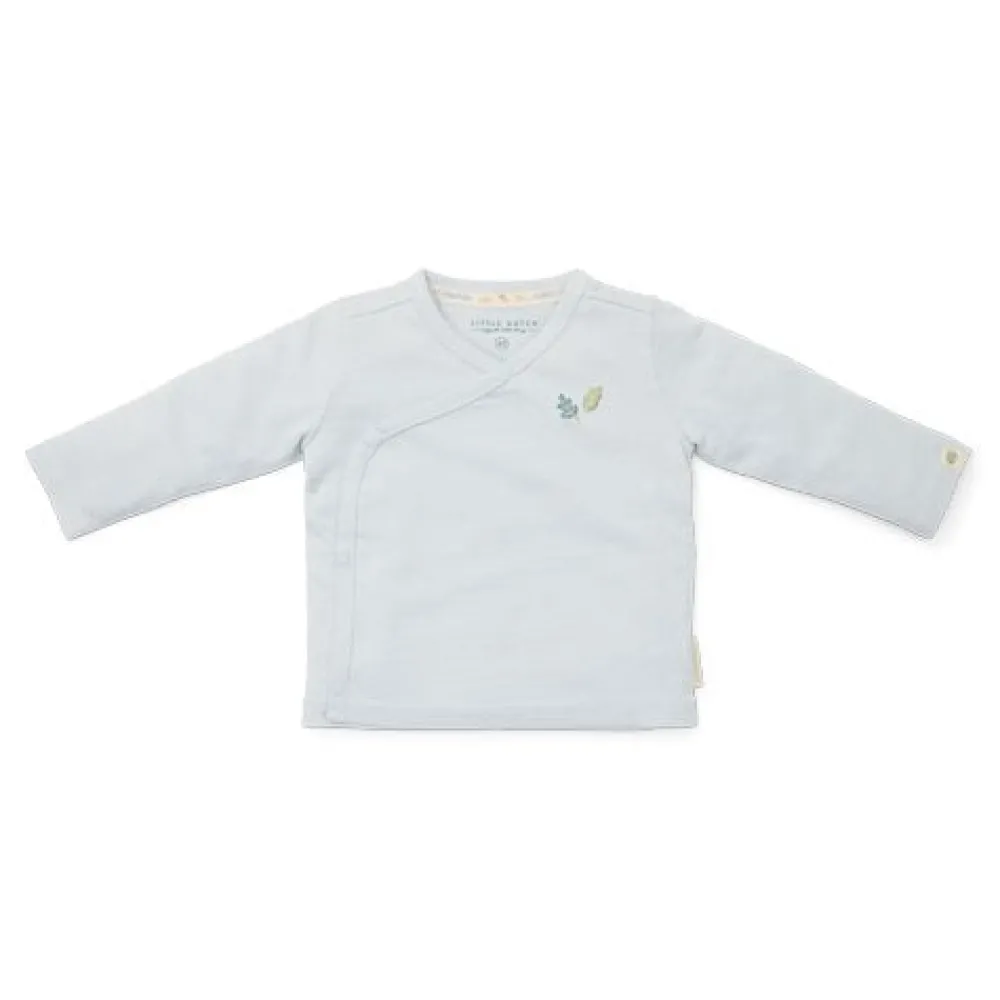 Little Dutch Shirt overslag lange mouw - Blauw - Forest Friends