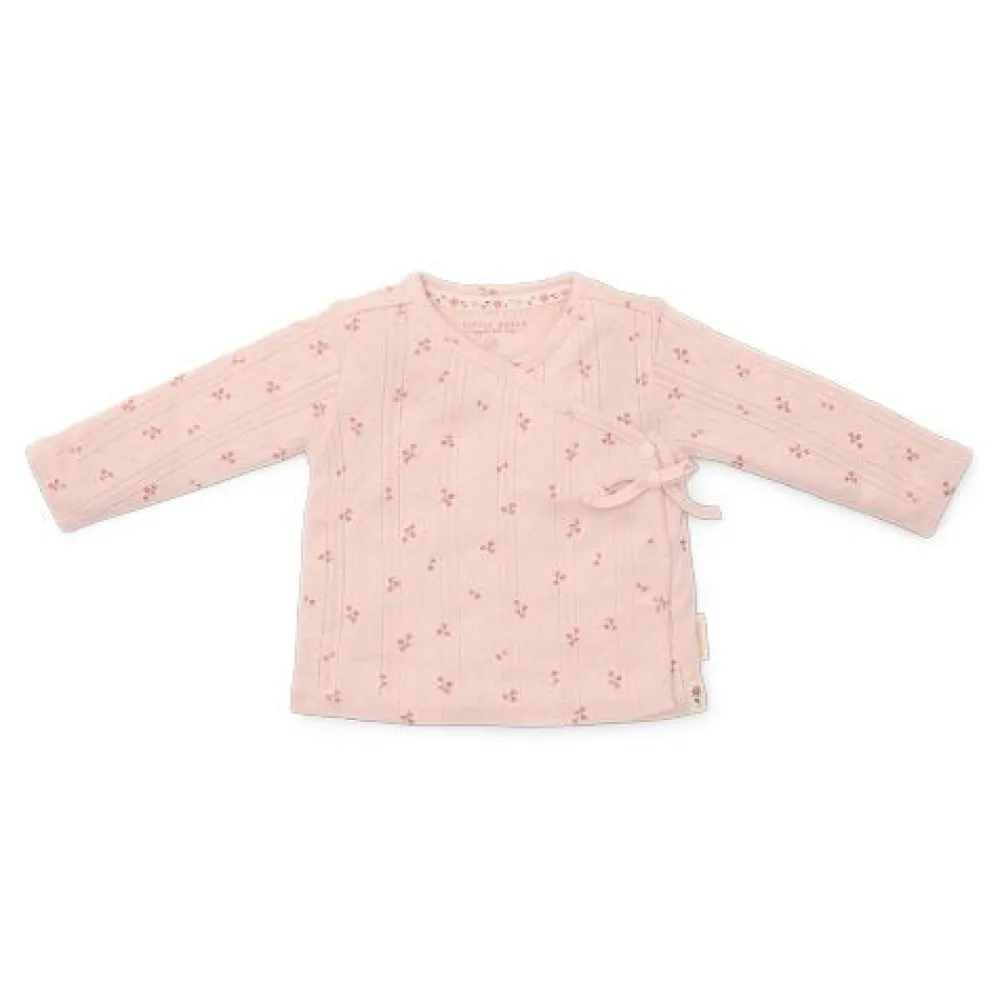 Little Dutch Shirt overslag lange mouw - Roze - Fairy Garden - Fairy Flowers