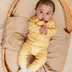 Little Dutch Shirt overslag lange mouw - Geel - Little Farm