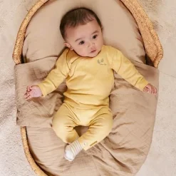 Little Dutch Shirt overslag lange mouw - Geel - Little Farm