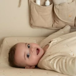 Little Dutch Slaapzak winter – Beige – Maat 70 cm – Newborn Naturals – Little Goose