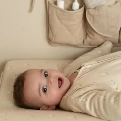 Little Dutch Slaapzak winter – Beige – Maat 90 cm – Newborn Naturals – Little Goose