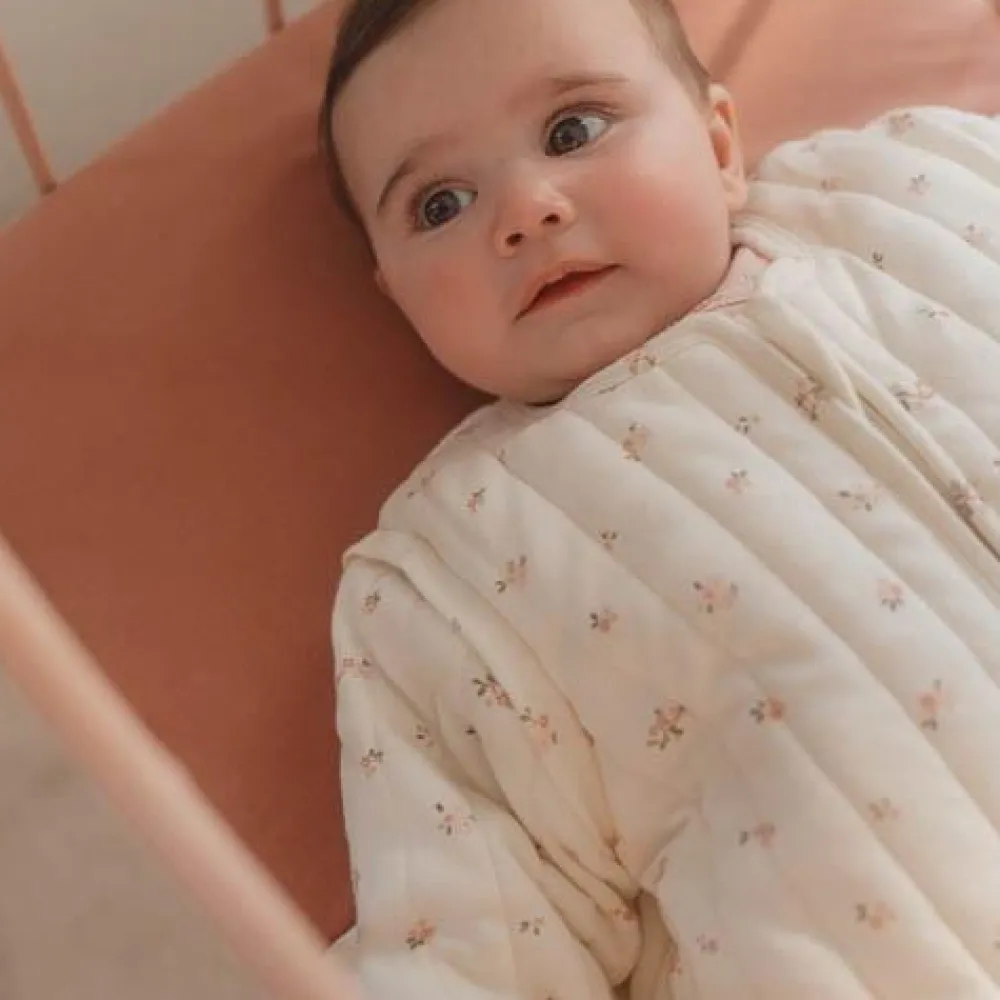 Little Dutch Slaapzak winter 110 cm - Wit - Maat 110 cm - Fairy Garden - Fairy Blossom