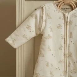 Little Dutch Slaapzak winter – Wit – Maat 70 cm – Newborn Naturals – Baby Bunny