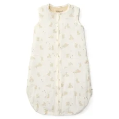 Little Dutch Slaapzak zomer – Wit – Maat 70 cm – Newborn Naturals – Baby Bunny