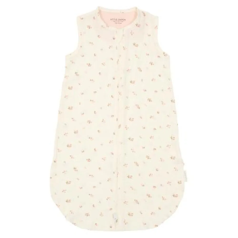 Little Dutch Slaapzak zomer hydrofiel 90 cm - Wit - Maat 90 cm - Fairy Garden - Fairy Blossom