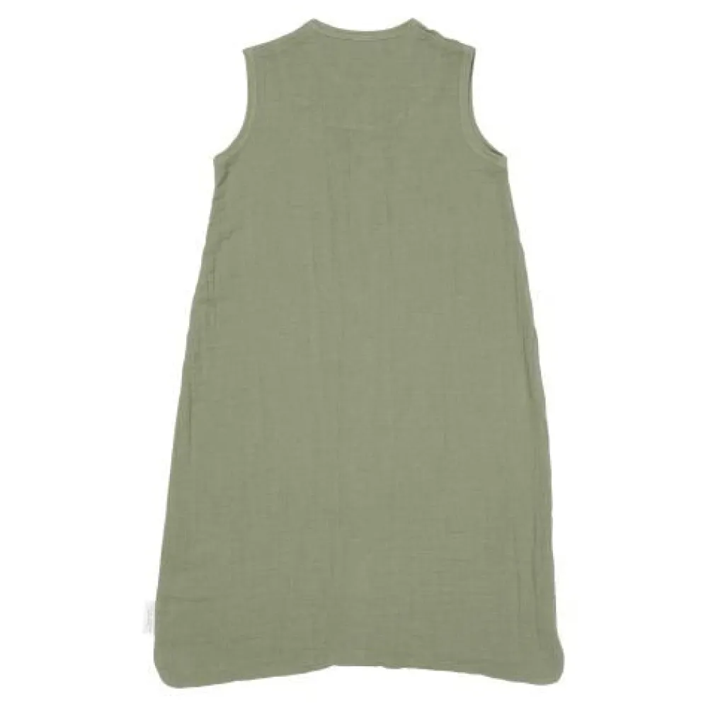 Little Dutch Slaapzak zomer hydrofiel 90 cm - Groen - Little Farm