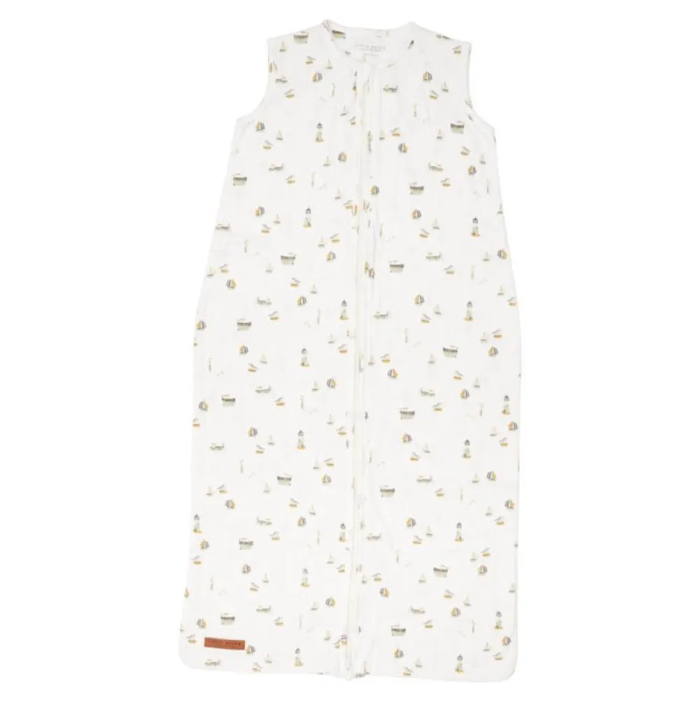 Little Dutch Slaapzak zomer hydrofiel 70 cm Sailors Bay White