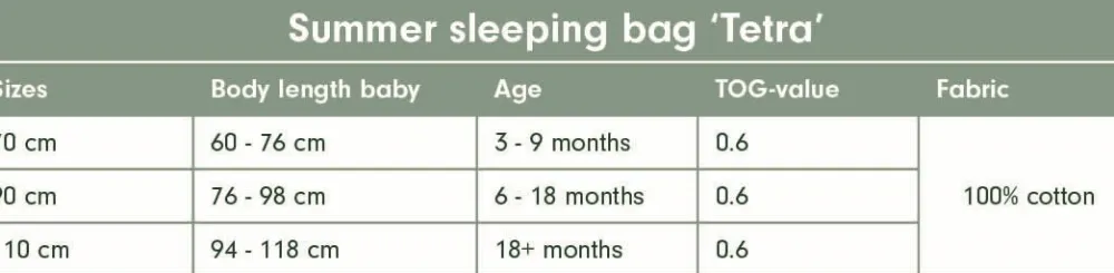 Little Dutch Slaapzak zomer hydrofiel 70 cm Sailors Bay White