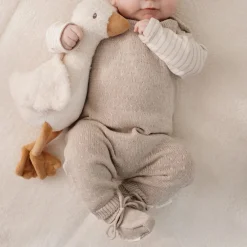 Little Dutch Slofjes - Beige - Newborn Naturals