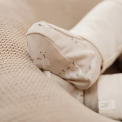 Little Dutch Slofjes - Zand - Newborn Naturals - Little Goose