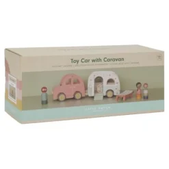 Little Dutch Speelgoed auto met caravan - Meerkleurig - Essentials