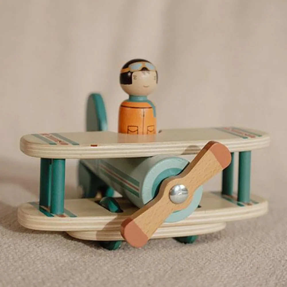 Little Dutch Speelgoedvliegtuigje - Meerkleurig - Essentials