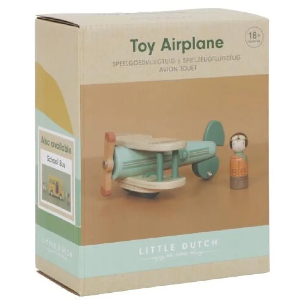 Little Dutch Speelgoedvliegtuigje - Meerkleurig - Essentials