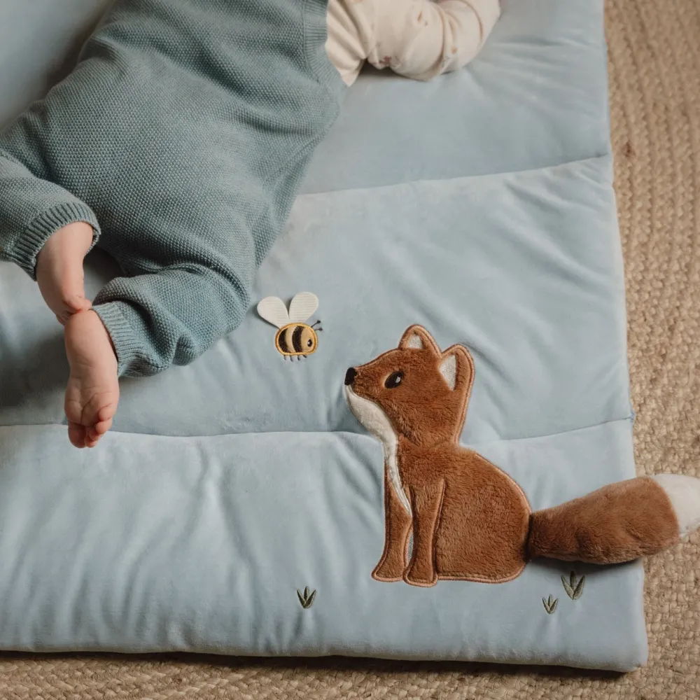 Little Dutch Speelkleed - Blauw - Forest Friends