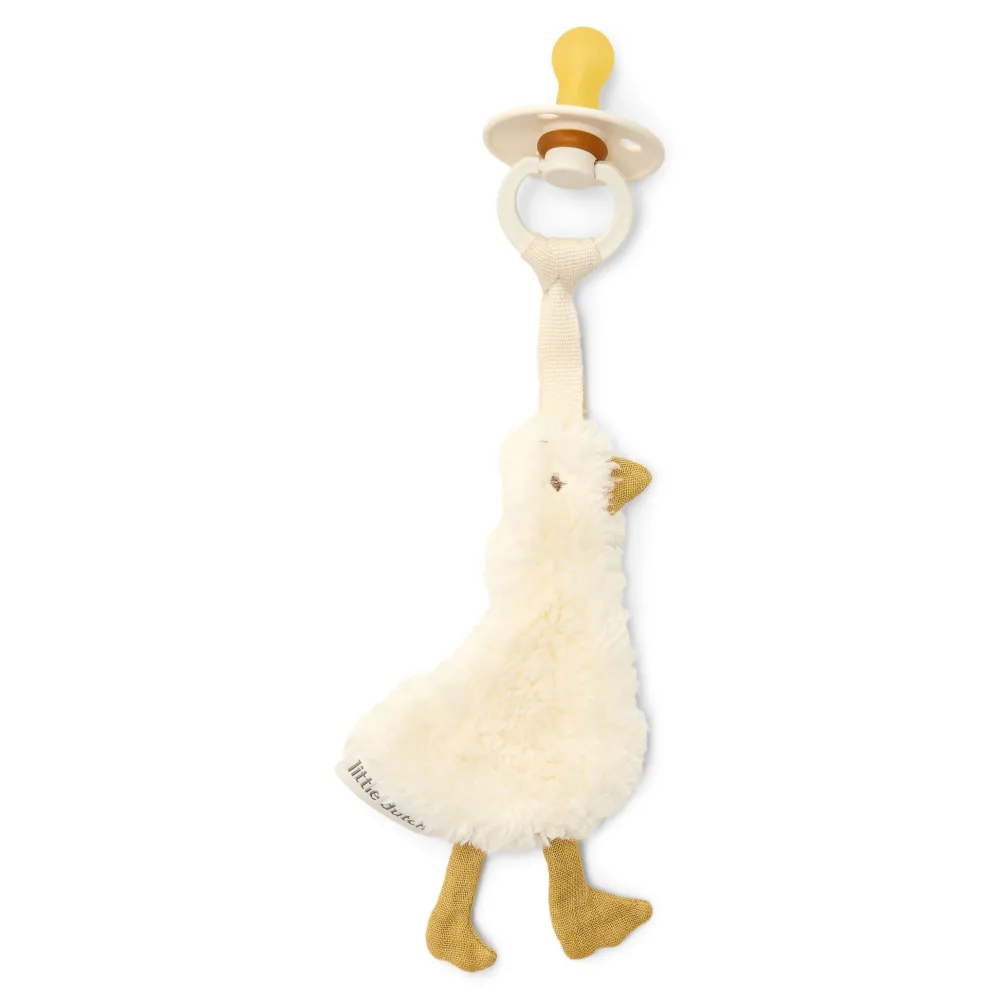 Little Dutch Speendoekje - Wit - Newborn Naturals - Little Goose