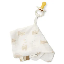 Little Dutch Speendoekje - Wit - Newborn Naturals - Baby Bunny