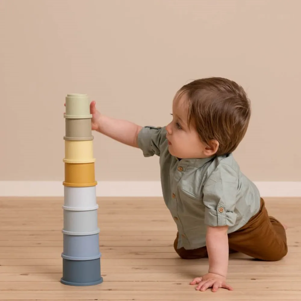 Little Dutch Stapelbekers Blauw