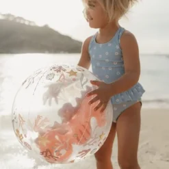 Little Dutch Strandbal - Roze